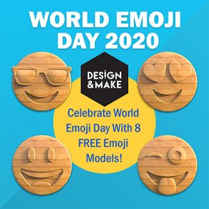 Free Emoji CNC models