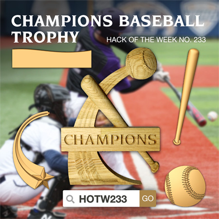 Champions Baseball Trophy