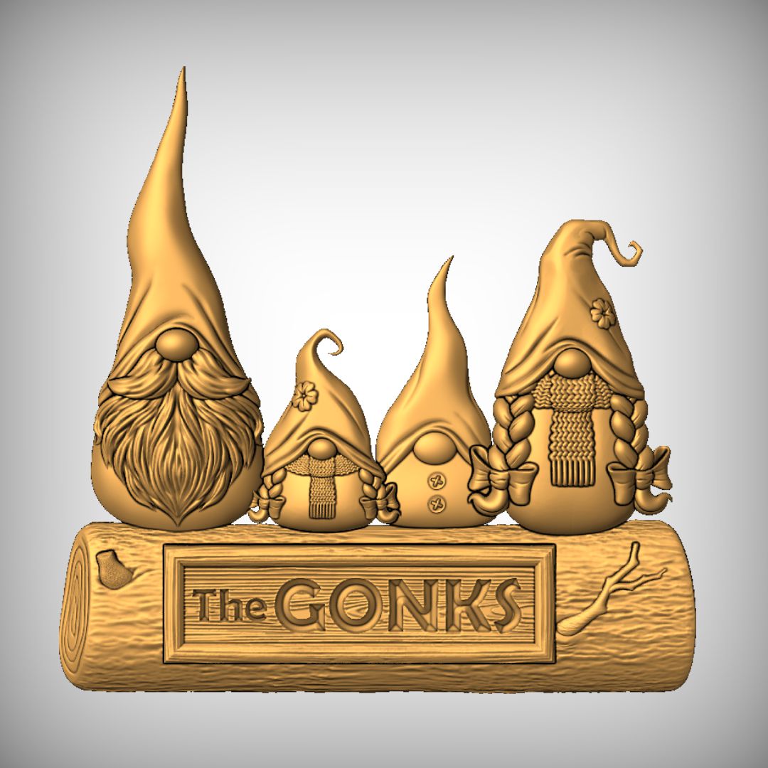 The Gonks - Layout